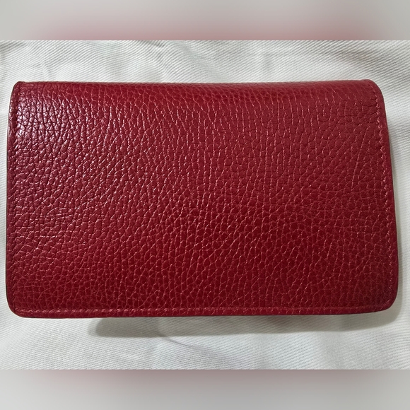 BNIB!!! Rare!!! Gucci Calfskin Super Mini Dionysus Shoulder Bag Hibiscus Red - Picture 13 of 16